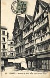 CPA Lisieux Maisons place victor hugo