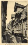 CPA Lisieux vieilles maisons de la rue aux Fevres