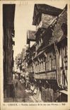 CPA Lisieux vieilles maisons de la rue aux Fevres