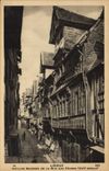 CPA Lisieux vieilles maisons de la rue aux Fevres