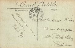 POSTAL Lisieux de la VENDIMIA vista del puente de la vista