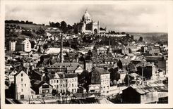 POSTAL MODERNA opinión de Lisieux hacia la basílica