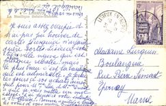 POSTAL MODERNA Lisieux la basílica santa Teresa