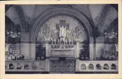 CPA La basilique De Lisieux La crypte Le choeur