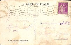 CPA La basilique De Lisieux La crypte vue generale