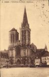 CPA Lisieux cathedrale st pierre