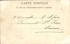 El santo de la catedral de Lisieux de la POSTAL de la VENDIMIA afila con piedra Normandía