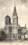 CPA Lisieux La cathedrale