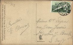 La cámara acorazada de la POSTAL de la VENDIMIA y expulsa de la Teresa del niño Jesús Lisieux