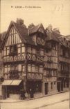 CPA Lisieux Vieilles maisons