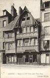 CPA Lisieux Vieilles maisons place victor hugo