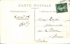 CPA Lisieux La rue aux fevres vieilles maisons