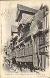 CPA Lisieux Vieilles Maisons de la rue aux Feves