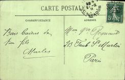 CPA Lisieux vieilles Maisons rue au char