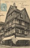 CPA Lisieux vieilles Maisons grande rue