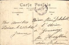 CPA Lisieux Maisons de la grande rue