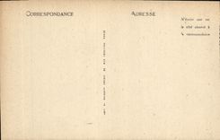 Las mujeres mayores de Lisieux de la POSTAL de la VENDIMIA contienen la calle de la carnicería del carnicero de la paz