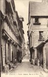 CPA Lisieux Vieilles maisons rue de la paix
