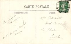 CPA Lisieux Vieilles maisons rue de la paix
