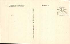 La POSTAL Lisieux de la VENDIMIA contiene la calle principal