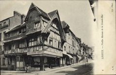 CPA Lisieux Vieilles Maisons de la grande rue
