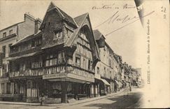 CPA Lisieux Vieilles Maisons de la grande rue