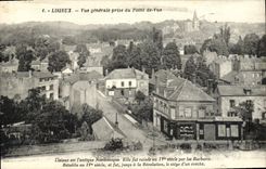 Opinión de Lisieux de la POSTAL de la VENDIMIA tomada desde el punto de vista