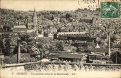 CPA Lisieux Vue generale prise de la misericorde