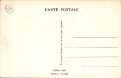 VINTAGE POSTCARD Luc on sea the town hall and the Basin