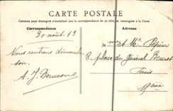 VINTAGE POSTCARD Luc on sea Descent of the Great East and dam of the East