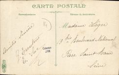 VINTAGE POSTCARD Luc on sea the new port