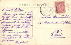 VINTAGE POSTCARD Luc on sea the casino Children