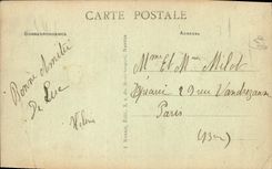 POSTAL Lucas de la VENDIMIA en el mar el guynemer de la calle