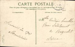 CPA Luc Sur mer l'heure du bain