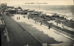 CPA Luc Sur mer vue sur la plage