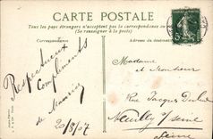 VINTAGE POSTCARD Luc on paersective sea of the dam