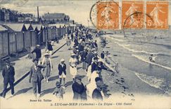 CPA Luc sur mer la digue Cote Ouest