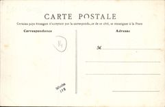 VINTAGE POSTCARD Langrune on sea the beach