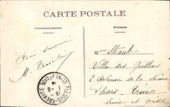CPA Langrune rue de la plage