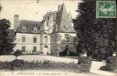 VINTAGE POSTCARD Lion on sea the castle Southern Frontage