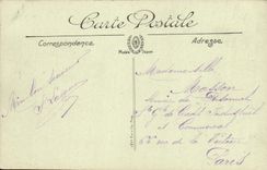 VINTAGE POSTCARD Lion on sea Boils of Cote dam of Hermanville