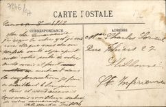 CPA Caen La place de la Republique