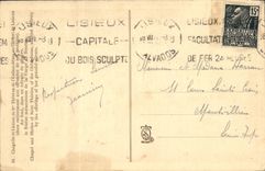 CPA Chapelle et chasse de sainte Lisieux