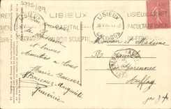 CPA Chapelle et chasse de sainte Lisieux