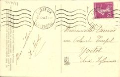 CPA Petite chasse de vermeil offerte par le Bresil Lisieux