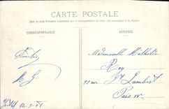 Estudios de Normandía de la POSTAL de la VENDIMIA del folklore de Lisieux de los trajes