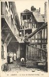 CPA Lisieux La cour de charlotte corday