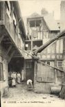 CPA Lisieux La cour de charlotte corday