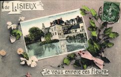 La POSTAL De Lisieux I de la VENDIMIA le envía estos fieurs