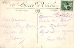 CPA Lisieux Ancien palais episcopal La chambre doree